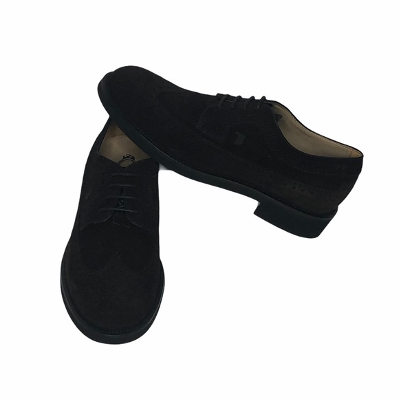 FLASH SALE!! NEW Tod's Mens or Womens Dark Brown Suede Oxfords - Picture 6 of 15